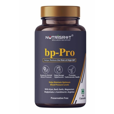 #ad bp Pro Herbal Supplement Helps Optimise Blood Pressure Levels 60 capsules $35.99