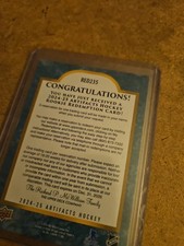 2024-25 Upper Deck Artifacts Hockey Redemption Wild Card RED235 Jett Luchanko 