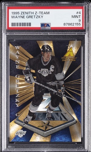 1995 ZENITH Z-TEAM #4 WAYNE GRETZKY PSA 9