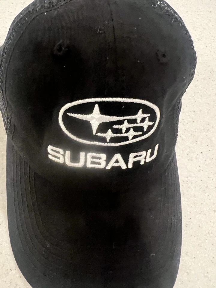 Gorra con logotipo SUBARU gorra a presión negra talla única unisex Foto 2 de 4