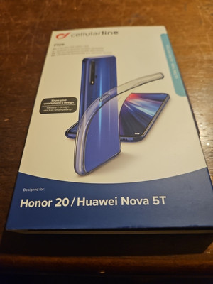 Cellularline Fine Schutzcover Für Huawei Honor 20/ Huawei Nova 5T In Transparent