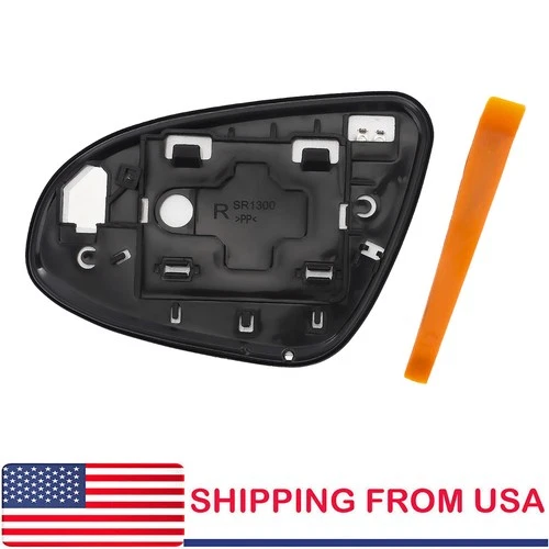 Mirror Glass For 2012-2014 Toyota Camry Heated Convex Passenger Side Heated
