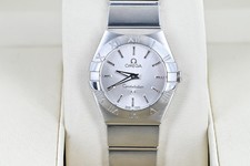 Ladies Omega Constellation Watch 123.10.24.60.02.001 - 24mm Silver Dial 2010 2