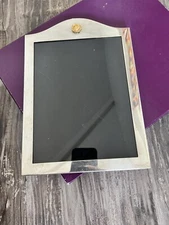 Asprey & Co. Large English Sterling Silver W Gold Sunflower Frame