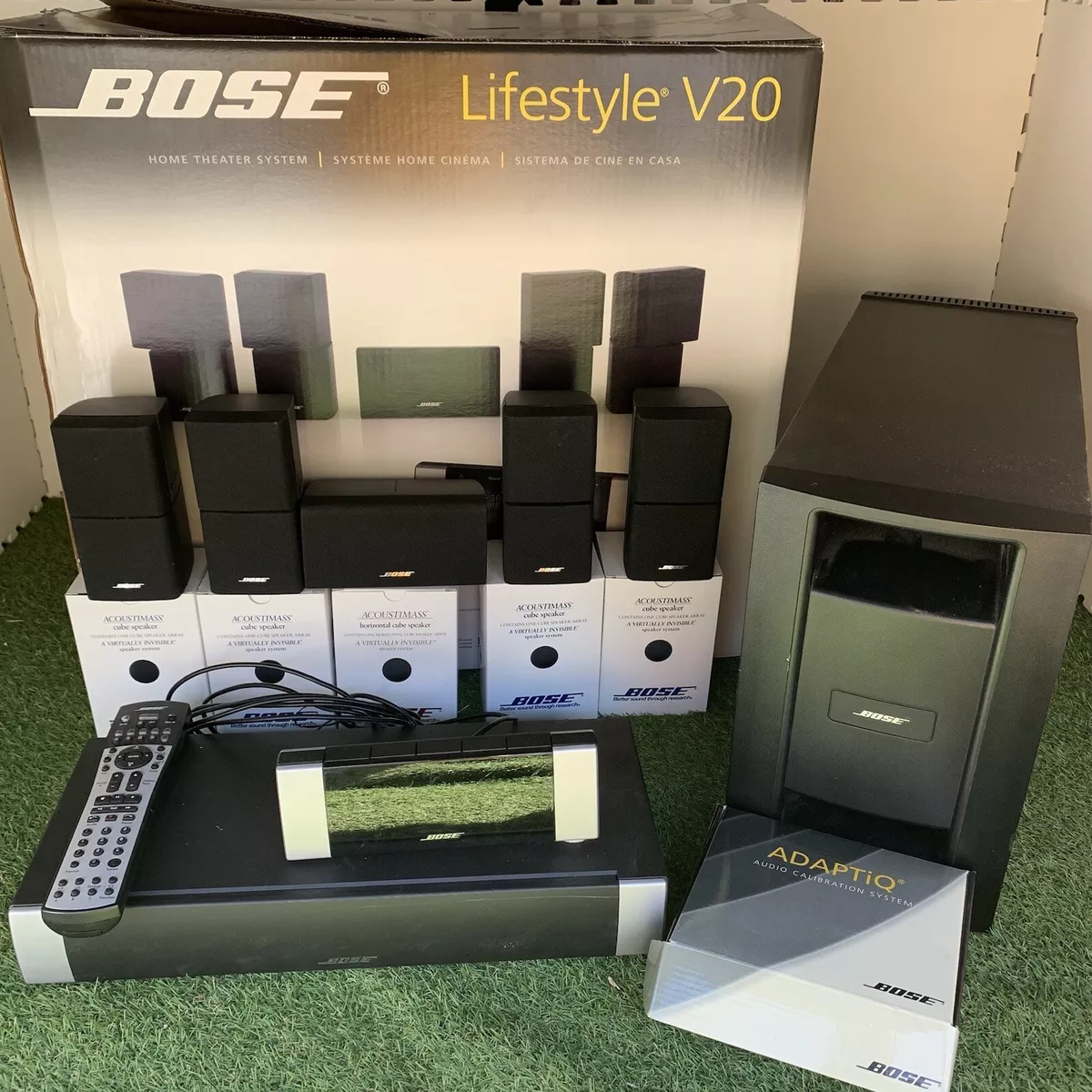 Bose Lifestyle V20 Home Theater System Complete System Fully Tested