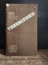 1978 Ford Thunderbird Owners Manual