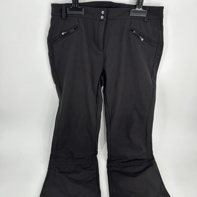 Killtec Damen Thônes Wmn Ski Sftshll Pnts Softshell Hose Mit Schneefang, Schwarz