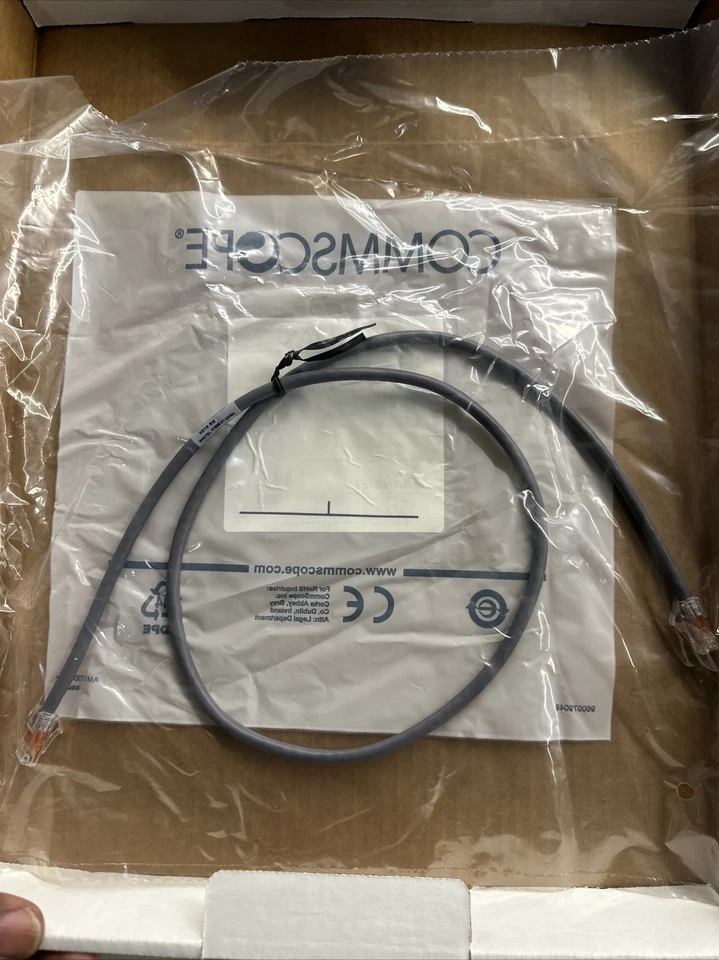 SYSTIMAX GIGASPEED XL GS8E STRANDED MODULAR PATCH CORD 3FT DARK GRAY GS8E-DG-3FT - Image 2 of 2