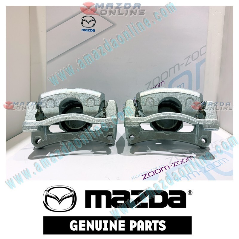 Mazda Genuine Front Brake Caliper L&R Combo K011-33-61X-71X fit 13