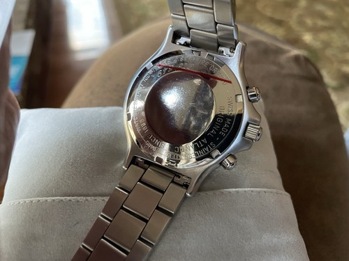 NOS ATLANTIC Chronograph Valjoux 7750 Auto Movement DIVERS WATCH Box/Papers - Picture 8 of 19