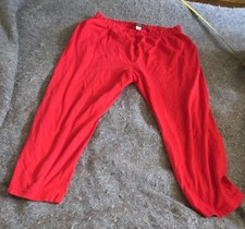 Vtg Nuventure 1x red pants 50/50 poly/cotton