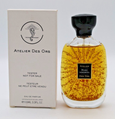 Atelier des Ors Musc Immortel 100ml / 3.3 oz TESTER 2017 ish batch! Finescents!