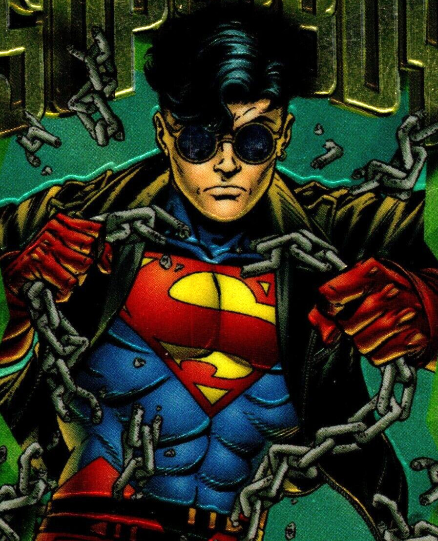 Superboy #21 DC Legends 95 Power Chrome Skybox Card