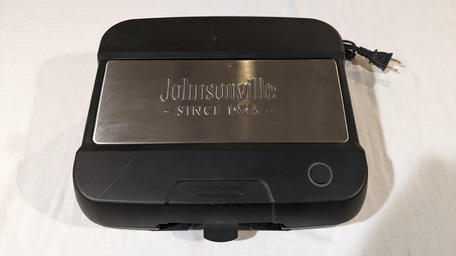 Johnsonville BTG0500 Sizzling Sausage 3in1 Black Indoor Electric Grill