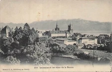 LAUSANNE ET LES ALPES 11724