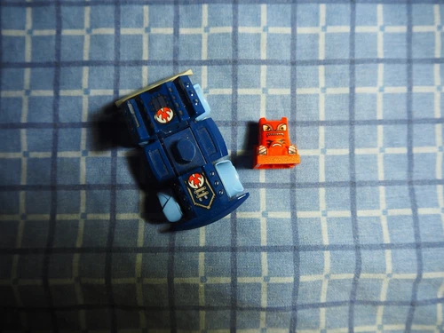 LEGO Racers Xalax Rip 4574 car + driver figure minifig only Vintage 2001