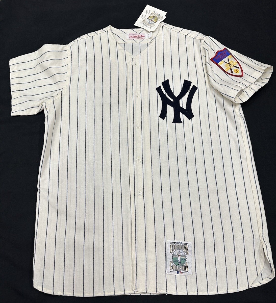 Mickey Mantle 2001 SP 本物ゲーム着用ジャージ UD-MM Mickey Mantle No 6 & 7 Signed Authentic Mitchell Ness