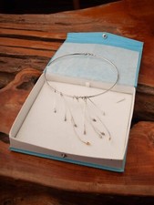 Linda Macdonald Chilli Necklace Sterling Silver and Gold. Stunning!