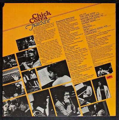Chick Corea - Friends - original LP record [NHA2-126] USA | eBay