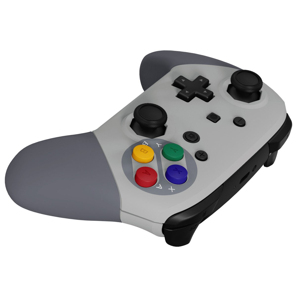 eXtremerate Grips Housing Shell ABXY Buttons for Nintendo