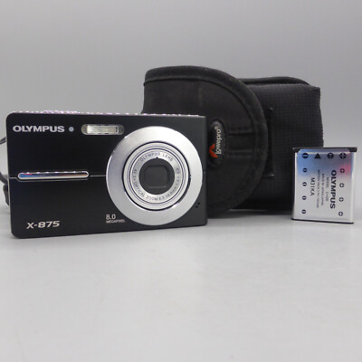 OA機器 OLYMPUS P-300 Olympus Digital Camera X-875 8.0MP Black Tested | eBay
