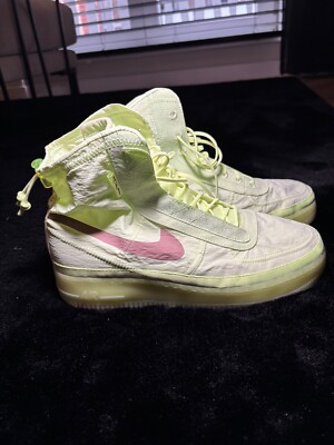 RARE! Nike AF1 1982 High Shell Volt  woman