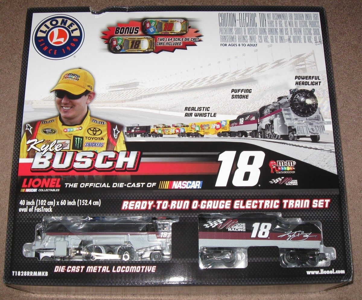 ナスカー 18台セット NASCAR Lionel New Kyle Busch #18 NASCAR Train Set T1828TRAIN | eBay