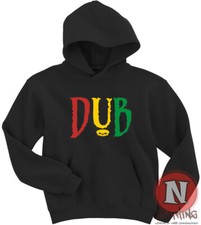 DUB Reggae hoodie hooded top rasta King Tubby Jamaica style Hoody 4 colours