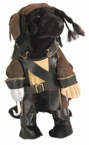 Adorable Pet Dog Costume: Brown Pirate King/Queen, Pink Princess, Witch Rubies - Picture 7 of 9