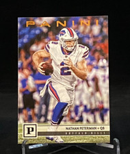 2018 Panini Football Bronze Knight #38 Nathan Peterman Buffalo Bills