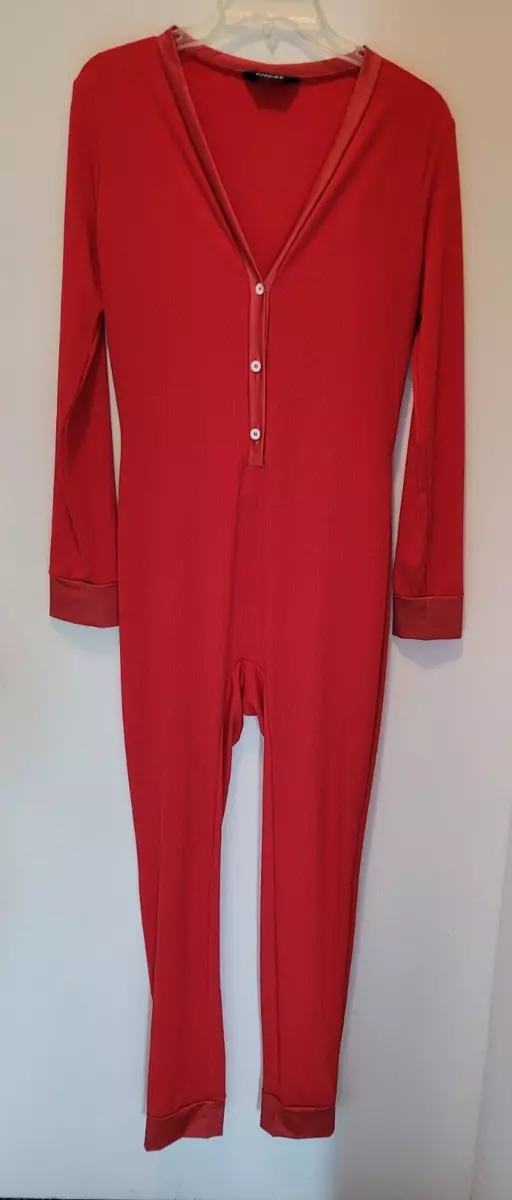Womens red online union suit
