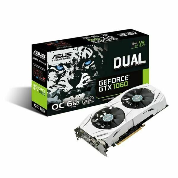 barndom reservoir Phobia ASUS GeForce GTX 1060 6GB GDDR5 Graphics Card (DUAL-GTX1060-O6G) for sale  online | eBay