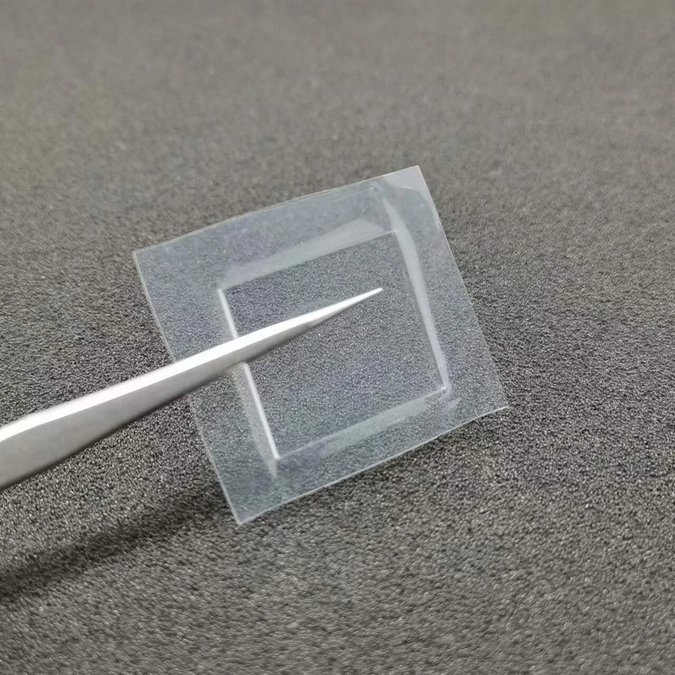 Transparent Glass Rectangle 34.5 x 21.5mm Thick-0.7MM  1PCS - Image 3 of 4