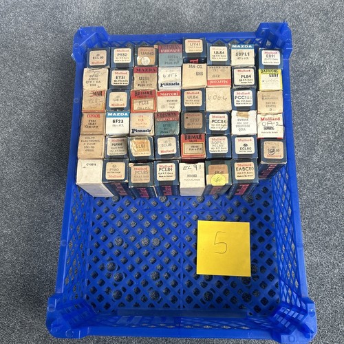 Vintage Vacuum Tube Valves Job Lot 5 eBay