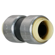 2-10 Pack  XFITTING 1/2" Push Fit Coupling, Push To Connect, PPSU, Plastic