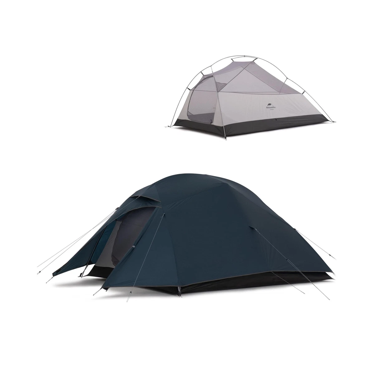 Naturehike Cloud-Up 3 Person Lightweight Backpacking Tent with