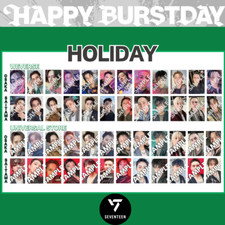 SEVENTEEN HAPPY BURSTDAY JAPAN FANMEETING HOLIDAY Official Limited Photo card