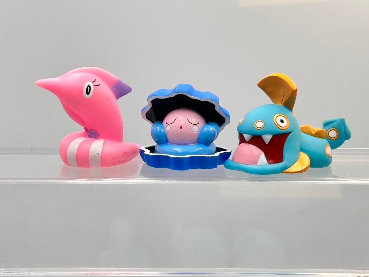 Japan BANDAI Pokemon Gorebyss Wobbuffet Wynaut Finger Puppet