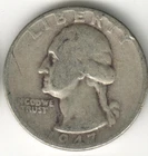 USA - 1947D - Washington ¼ $ - Silver Eagle - Low Mintage - #15222RG