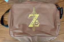 Legend of Zelda Breath of the Wild Messenger Bag Brown Z Sword CultureFly BS3
