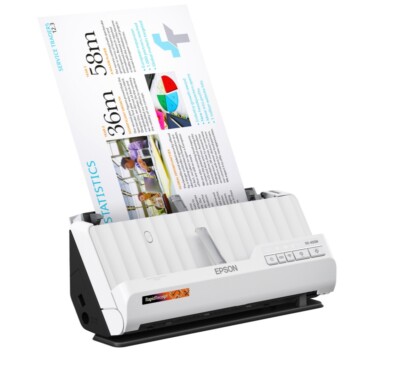 EPSON Rapid Receipt RR-400W Wireless Receipt and Document Scanner SEALED
