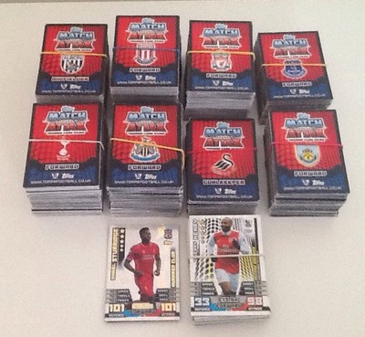 Topps Match Attax 2014/15 Premier League Player Cards - No.s 1-234