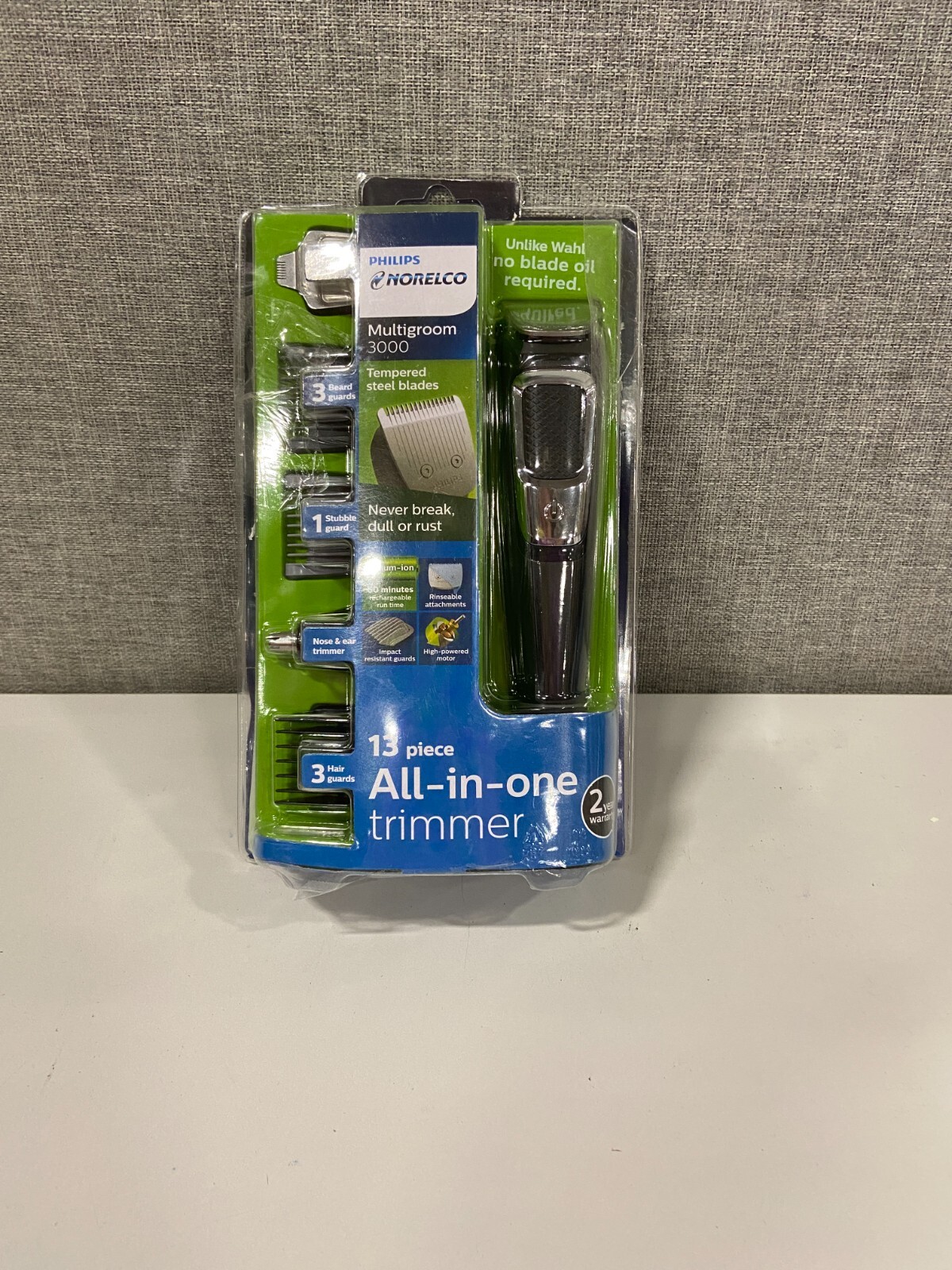 Philips Norelco Multigroom 3000 Multipurpose Trimmer for Men
