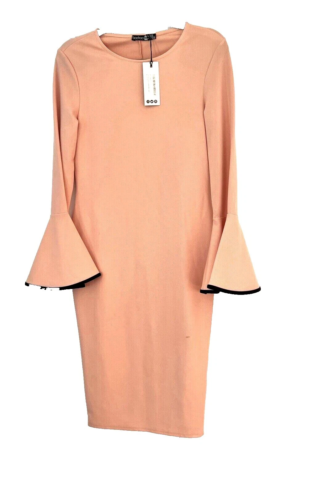 Vestidos sólido Boohoo para De mujer