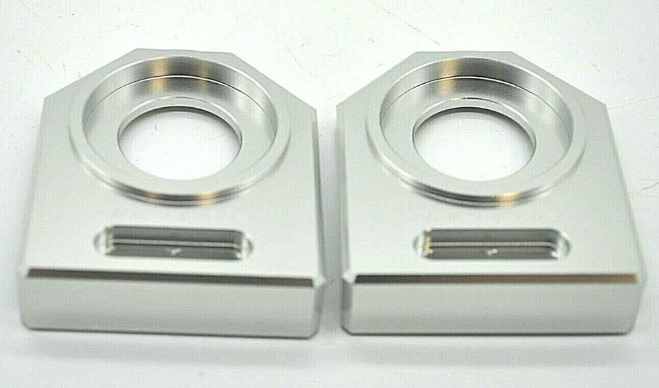 NUEVO Ducati Monster 620 1000 800 S4 ST4s AJUSTADOR DE CADENA PLACAS LATERALES Tensor si Foto 2 de 4