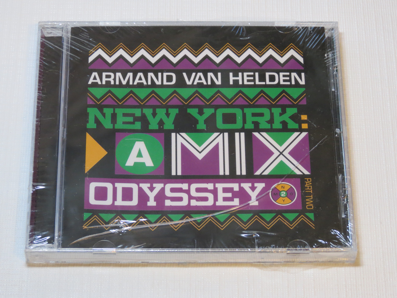 New York A Mix Odyssey Part Two Armand Van Helden CD **Cracked Jewel