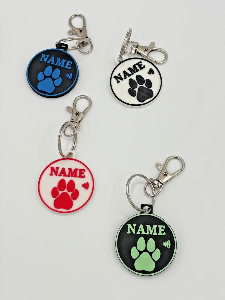 Custom NFC Pet Tag with Name – Smart Contact ID for Dogs & Cats - Image 2 of 4