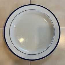 Elegance II Collection Mariner Blue Dinner Plate  10.5 in Japan