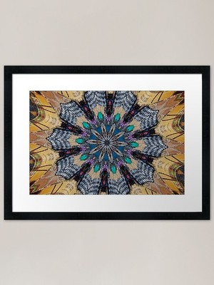 Schmuckkästchen Fraktale Kunst Gerahmte Kunst Gerahmt Wandbild Poster Leinwanddruck Bild