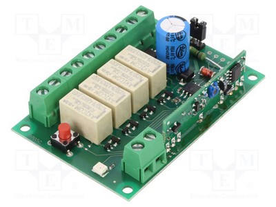 OOK Modul: RF AM-Empfänger -100dBm 433,92MHz 12VDC 65x45x18mm